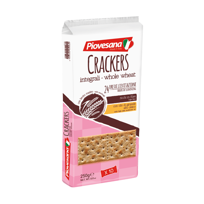 Crackers integrali 250 g